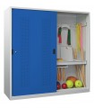 Armoire de sport à portes coulissantes